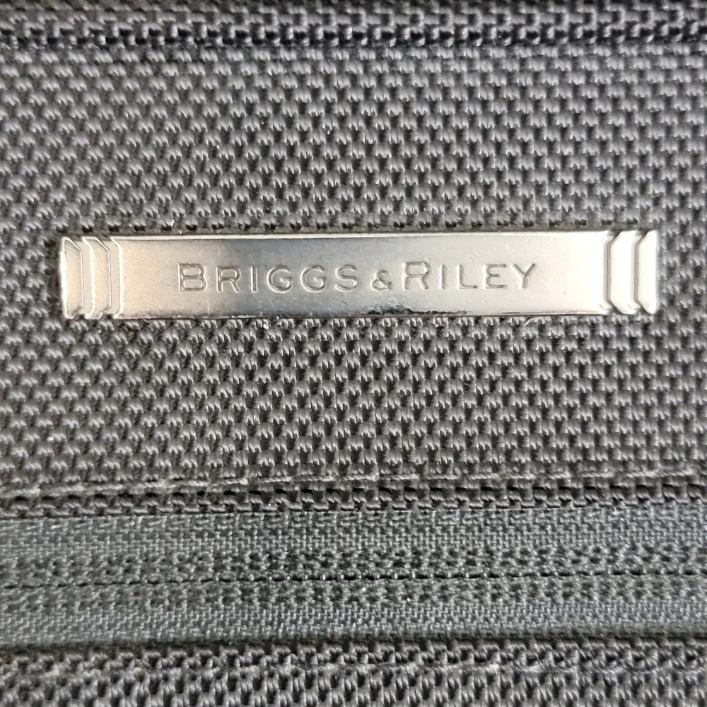 Briggs‎ & Riley Single Gusset Slim Business Briefcase Ballistic Nylon KB306-4